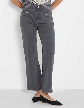 Pantalón Trucco Straight Para Mujer