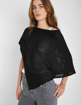 Poncho Trucco Para Mujer