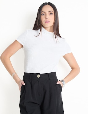 Blusa DKNY Manga Corta Para Mujer