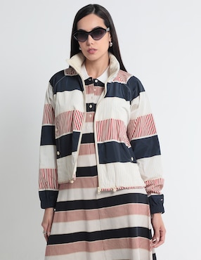 Chamarra Tommy Hilfiger Impermeable Para Mujer