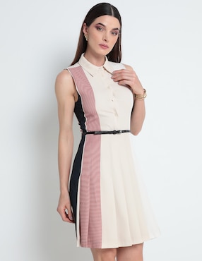 Vestido Corto Casual Tommy Hilfiger Para Mujer