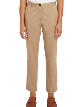 Pantalón Tommy Hilfiger Amplio Para Mujer