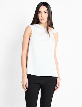 Blusa Calvin Klein Sin Manga Para Mujer