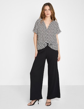 Pantalón Trucco Straight Para Mujer