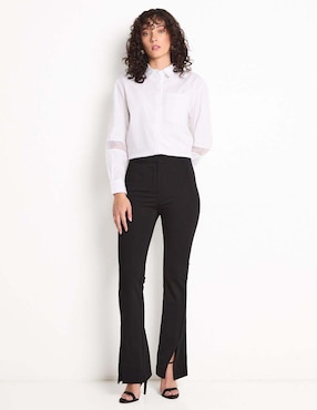 Pantalón de vestir DKNY slim para mujer