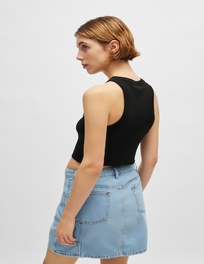 Top HUGO BLUE cuello redondo
