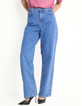 Jeans Relajado HUGO BLUE Corte Cintura Alta Para Mujer