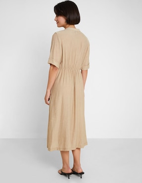 Vestido midi casual Trucco para mujer