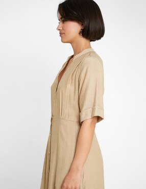 Vestido midi casual Trucco para mujer