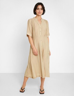 Vestido midi casual Trucco para mujer