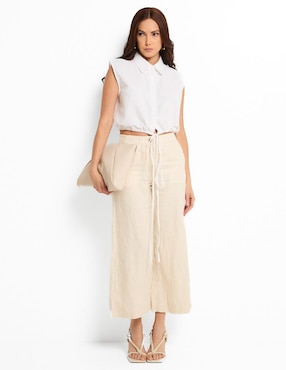 Blusa Hugo Blue manga corta para mujer