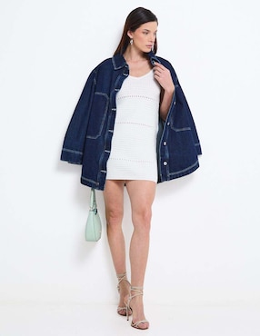 Vestido corto casual Hugo Blue para mujer