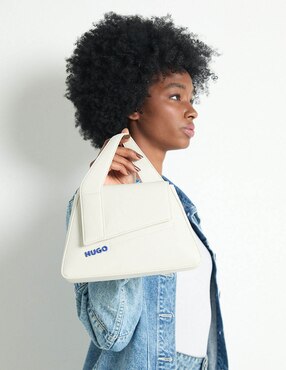 Bolsa satchel Hugo Blue para mujer