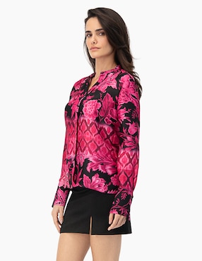 Blusa Ivonne manga larga para mujer