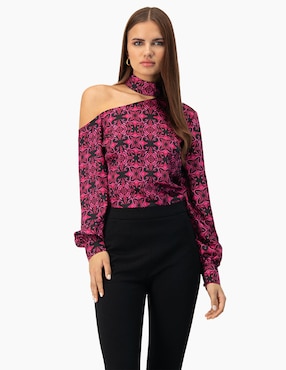 Blusa Ivonne Manga Larga Para Mujer