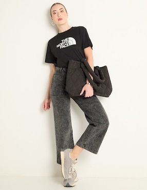 Playera manga corta The North Face cuello redondo para mujer