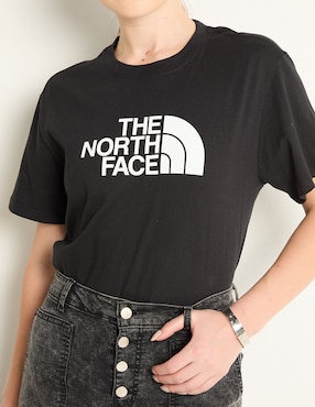 Playera manga corta The North Face cuello redondo para mujer