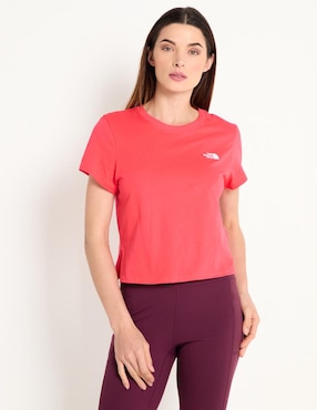 Playera Manga Corta The North Face Cuello Redondo Para Mujer