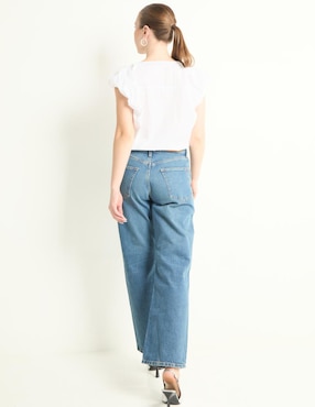 Jeans amplio Tommy Hilfiger corte cadera para mujer