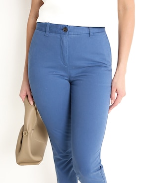Pantalón capri Tommy Hilfiger slim para mujer