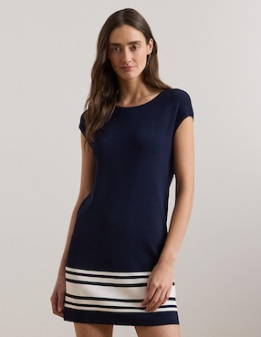 Vestido Corto Casual Lauren Ralph Lauren Para Mujer