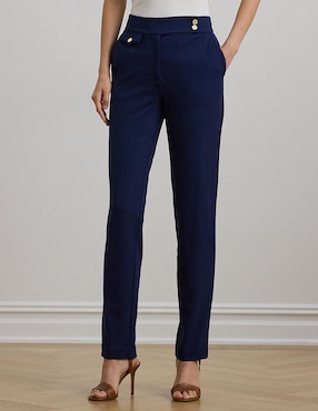 Pantalón Lauren Ralph Lauren Slim Para Mujer