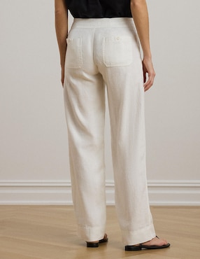 Pantalón relaxed lauren petite regular para mujer
