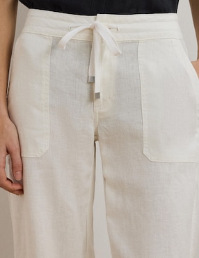 Pantalón relaxed lauren petite regular para mujer
