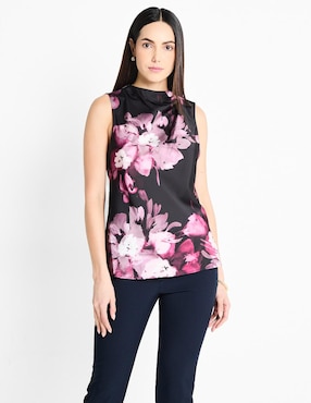 Blusa Calvin Klein Sin Manga Para Mujer