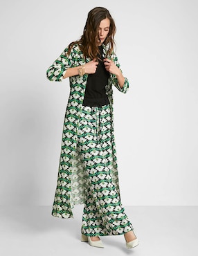 Pantalón relaxed Trucco straight para mujer