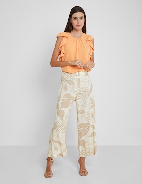 Pantalón Trucco straight para mujer
