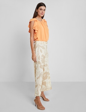 Pantalón Trucco straight para mujer