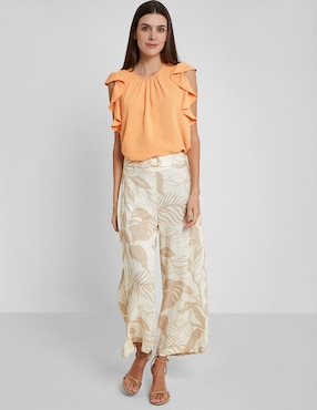 Pantalón Trucco straight para mujer