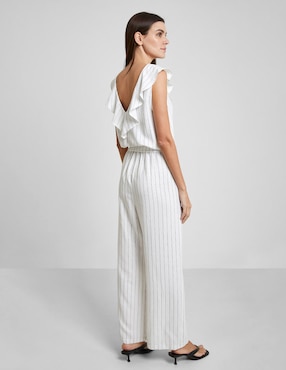 Jumpsuit Trucco estampado a rayas para mujer