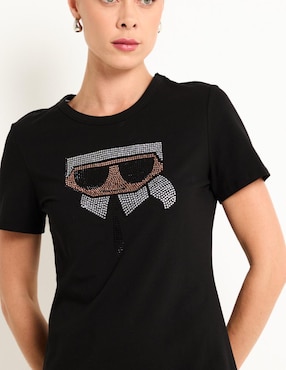 Vestido corto casual Karl Lagerfeld Paris para mujer