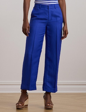 Pantalón Lauren Petite Straight Para Mujer