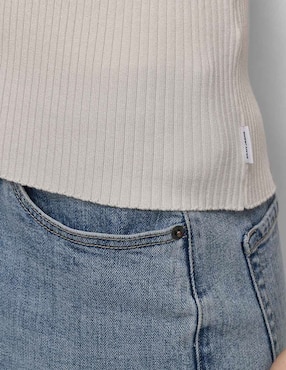 Playera tipo polo Dkny jeans para mujer