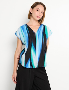 Blusa DKNY manga corta para mujer