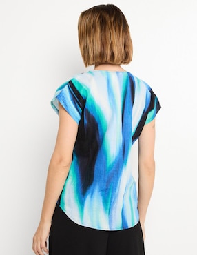 Blusa DKNY manga corta para mujer