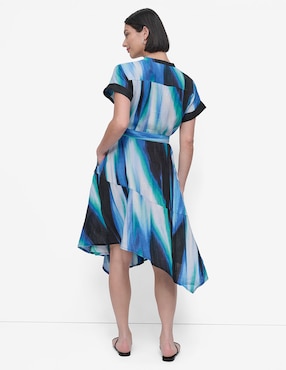 Vestido midi casual Dkny para mujer