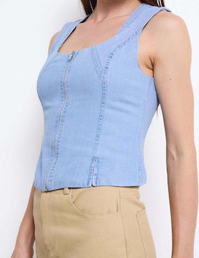 Blusa Dkny sin manga para mujer