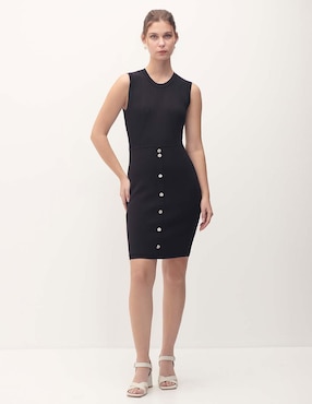 Vestido Midi Casual Julio Kubrick Para Mujer