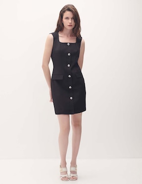 Vestido Corto Casual Julio Kubrick Para Mujer