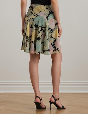 Falda corta Lauren Ralph Lauren a la cintura