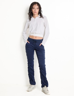Pants regular The North Face con jareta para mujer
