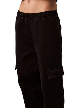 Pants regular Calvin Klein Jeans con agujeta para mujer