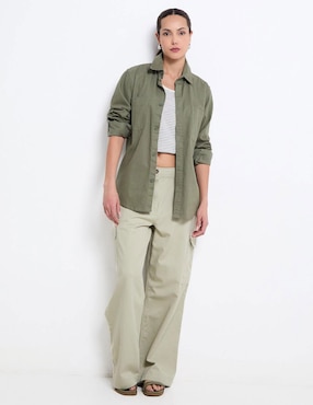 Pantalón Calvin Klein Jeans amplio para mujer