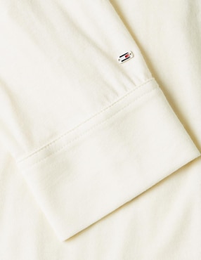 Camisa Tommy Hilfiger de algodón manga larga para mujer