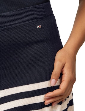 Falda corta Tommy Hilfiger a la cintura