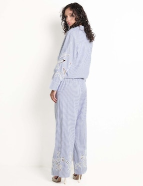 Pantalón relaxed Tommy Hilfiger amplio para mujer